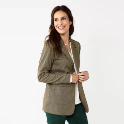 Women's Croft & Barrow® Comfort Stretch Blazer
